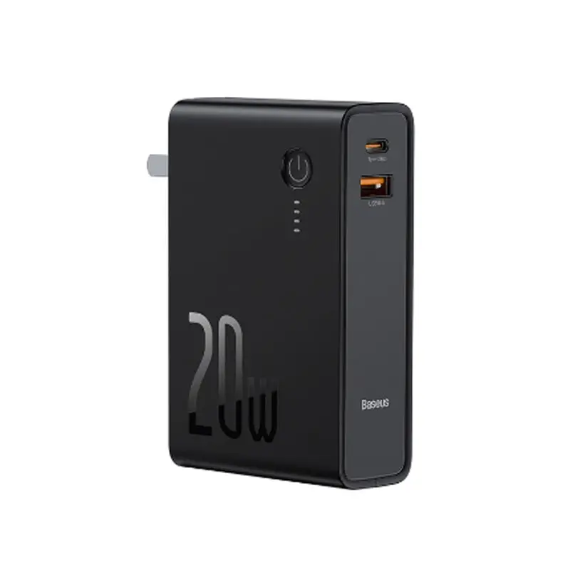 بدنه پاوربانک شارژر دیواری باسئوس مدل Station 2 10000mAh